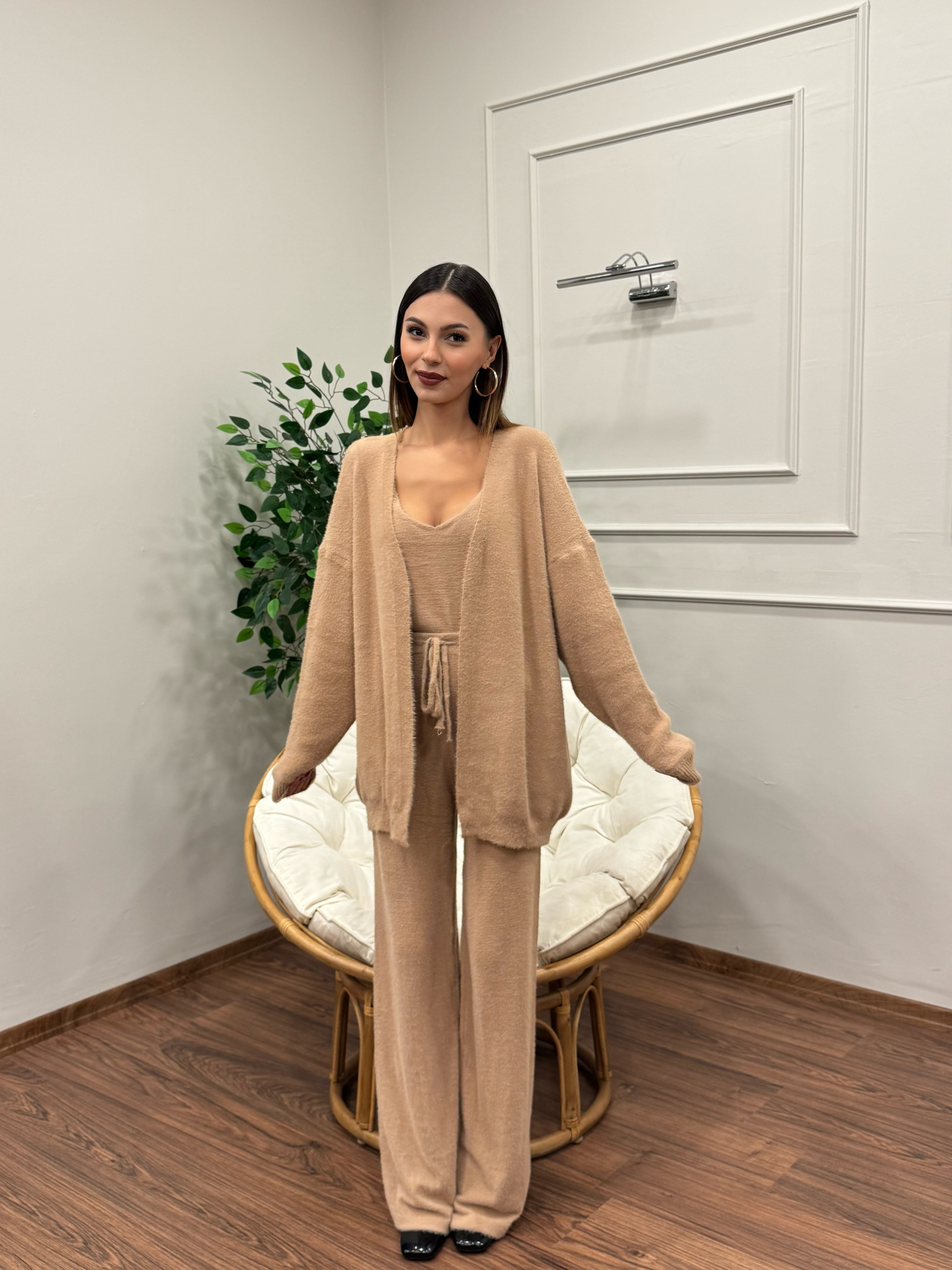 Moon 3lü Bej Takım