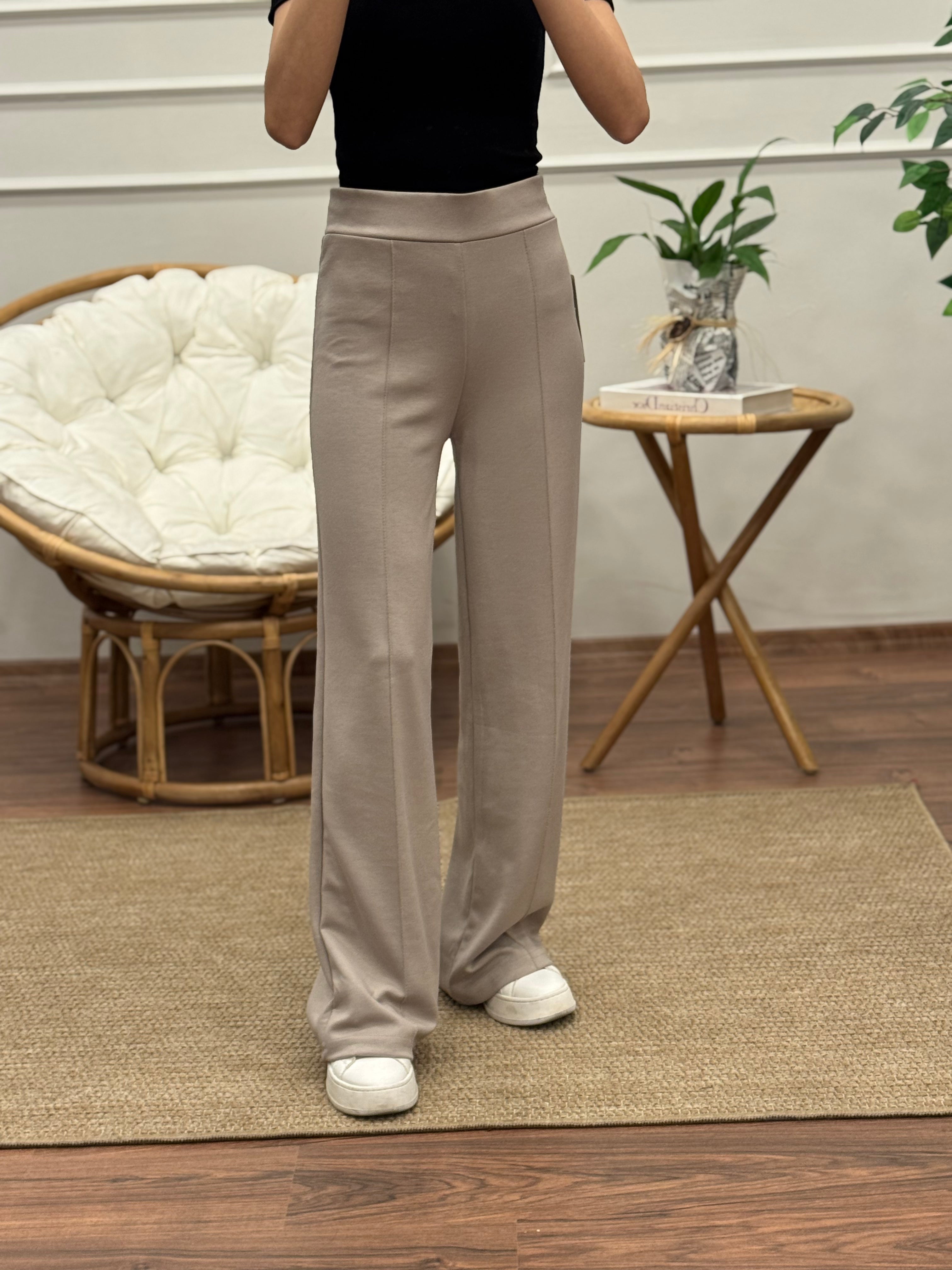 Modal Kumaş Alo Yoga İspanyol Bej (vizon) Pantolon