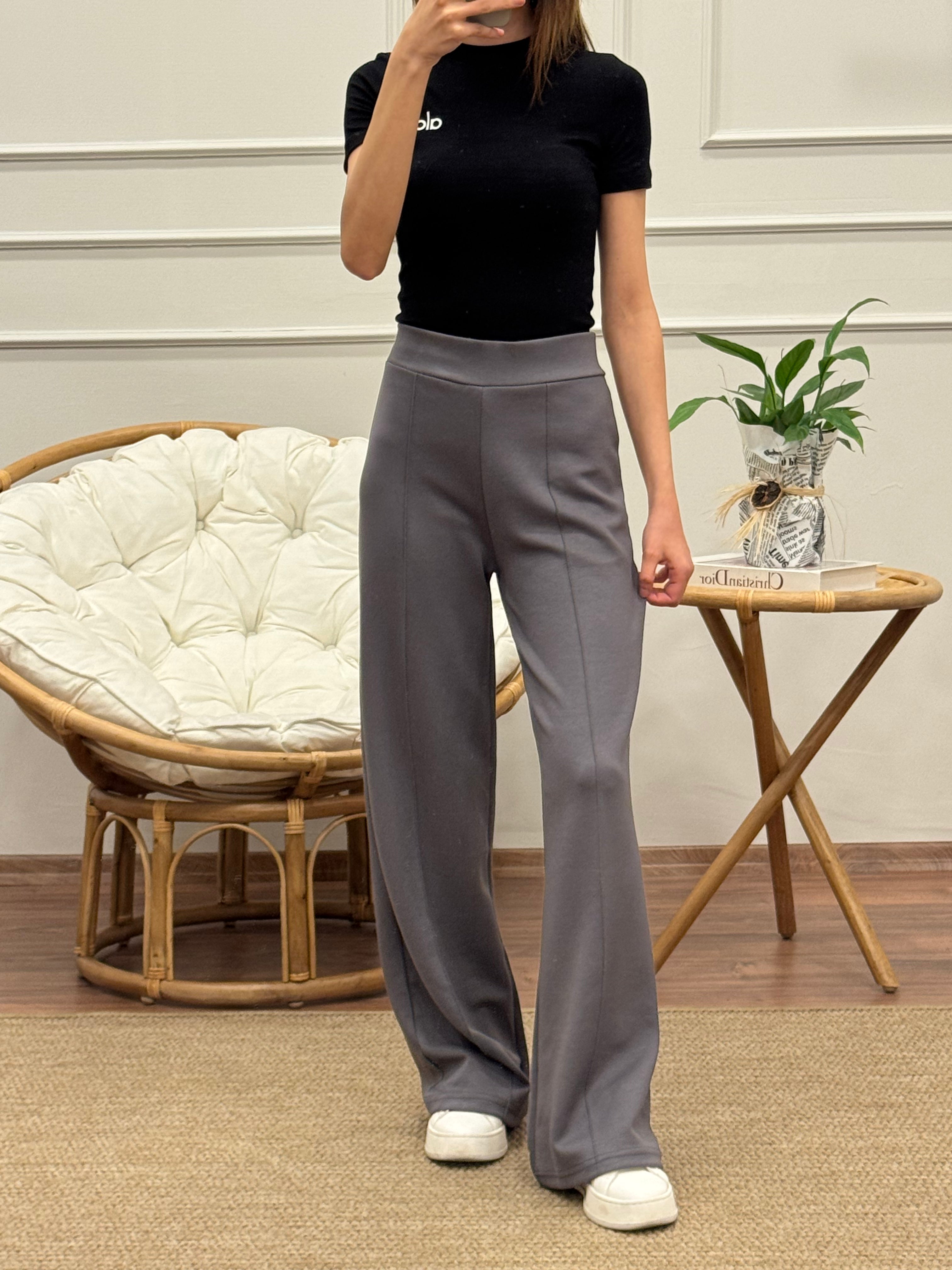 Modal Kumaş Alo Yoga İspanyol Gri Pantolon