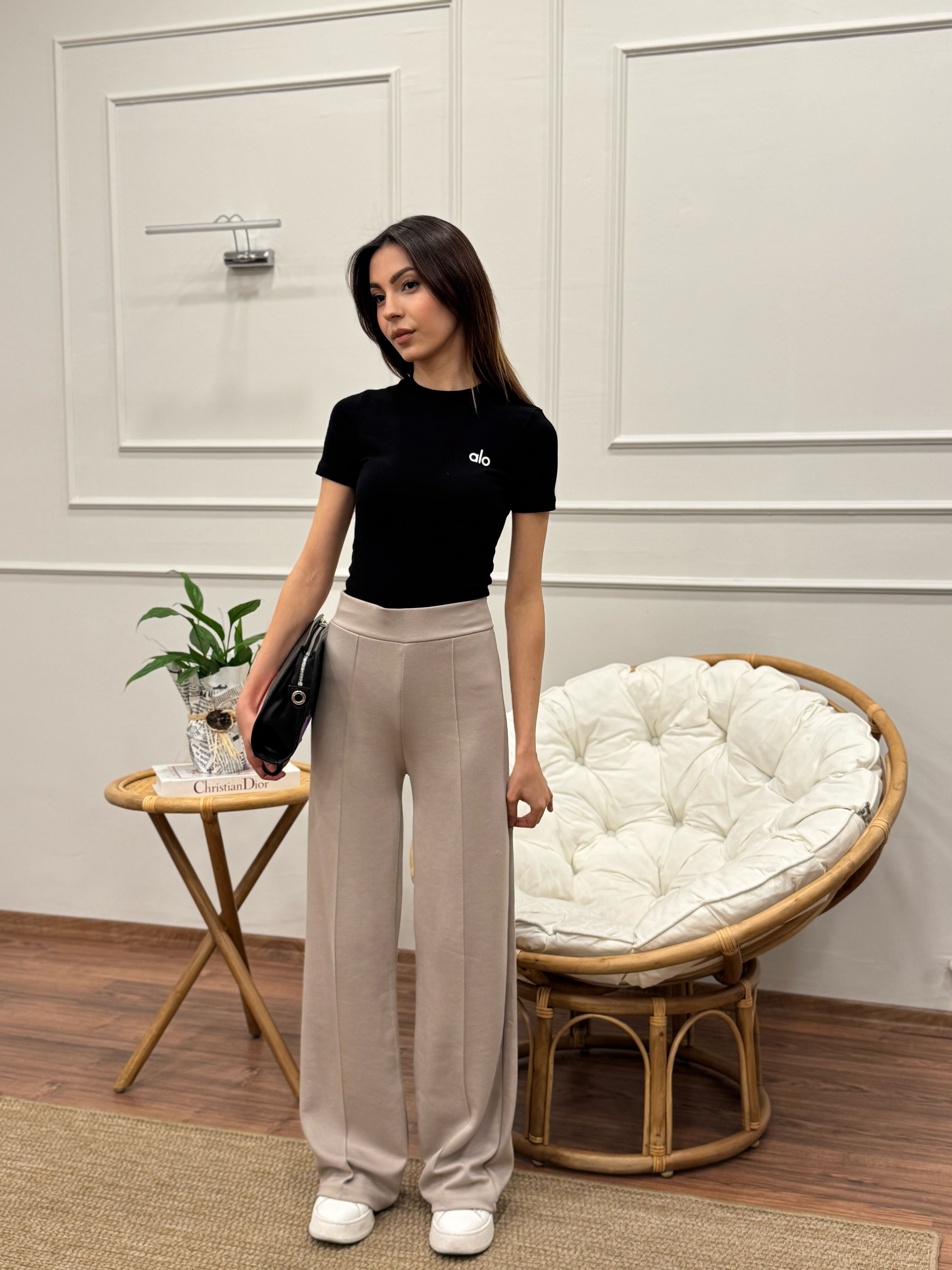 Modal Kumaş Alo Yoga İspanyol Bej (vizon) Pantolon