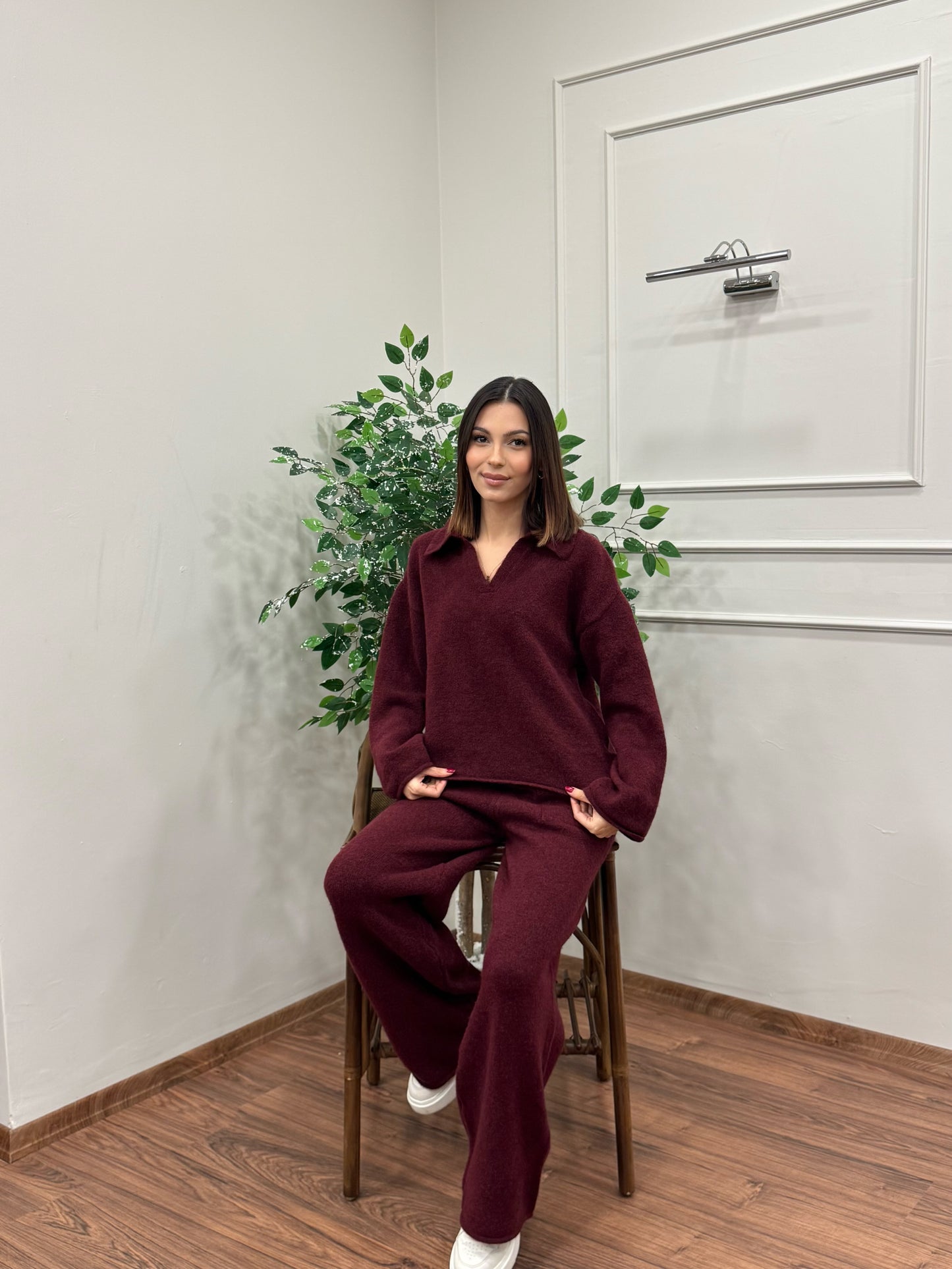 Venüs Triko Yumoş Bordo Takım