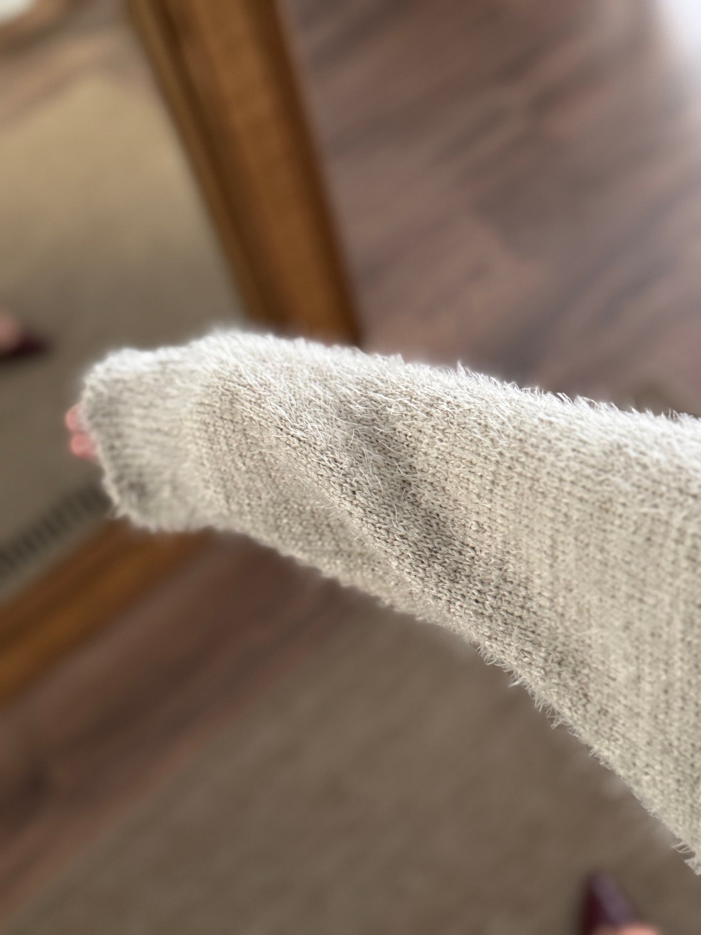 Sakallı Yarasa Kol Vizon Kazak