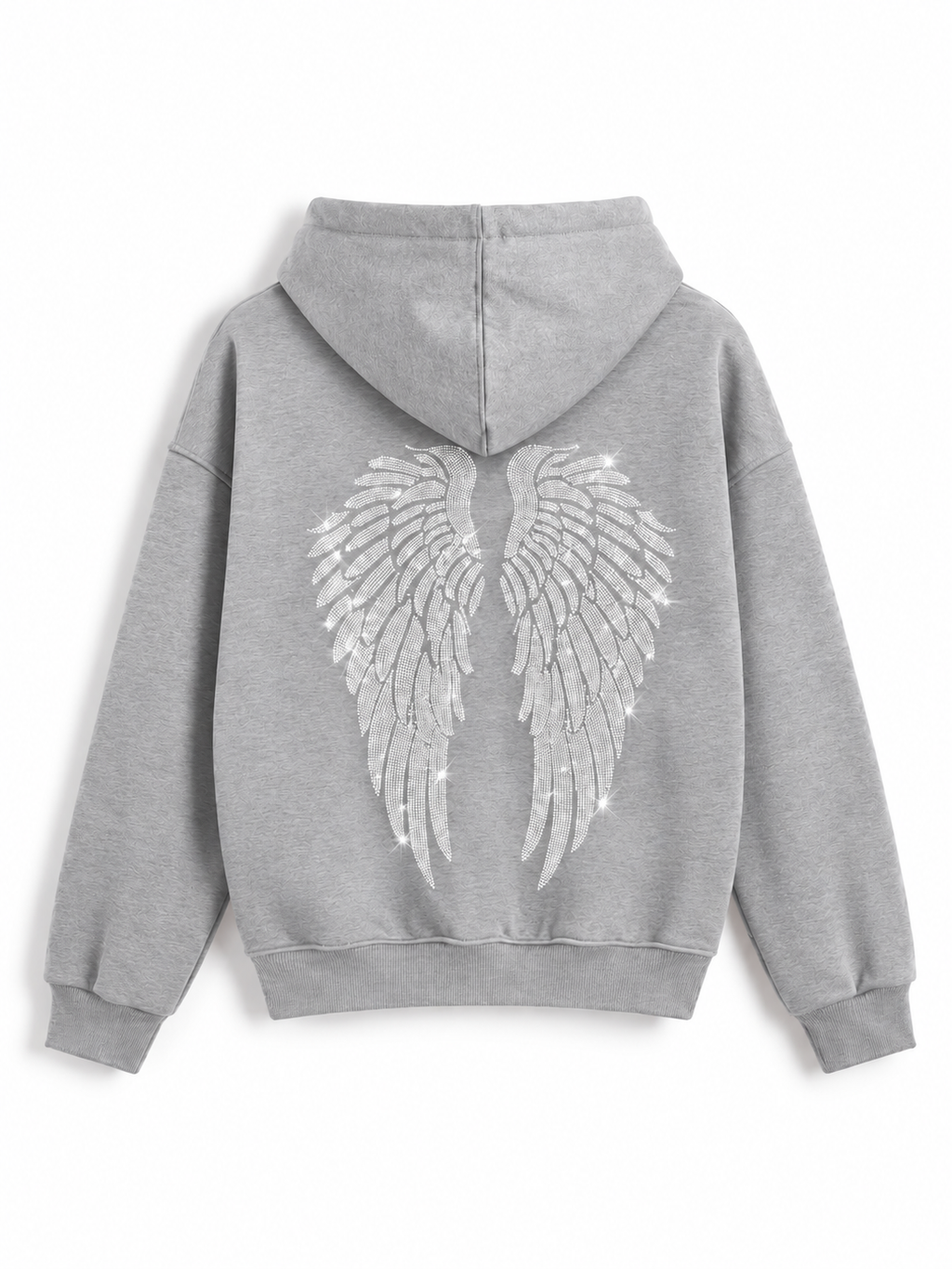 Angel Wings Sweat Eşofman Gri Takım