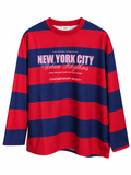 Viral New York City Baskılı Bluz