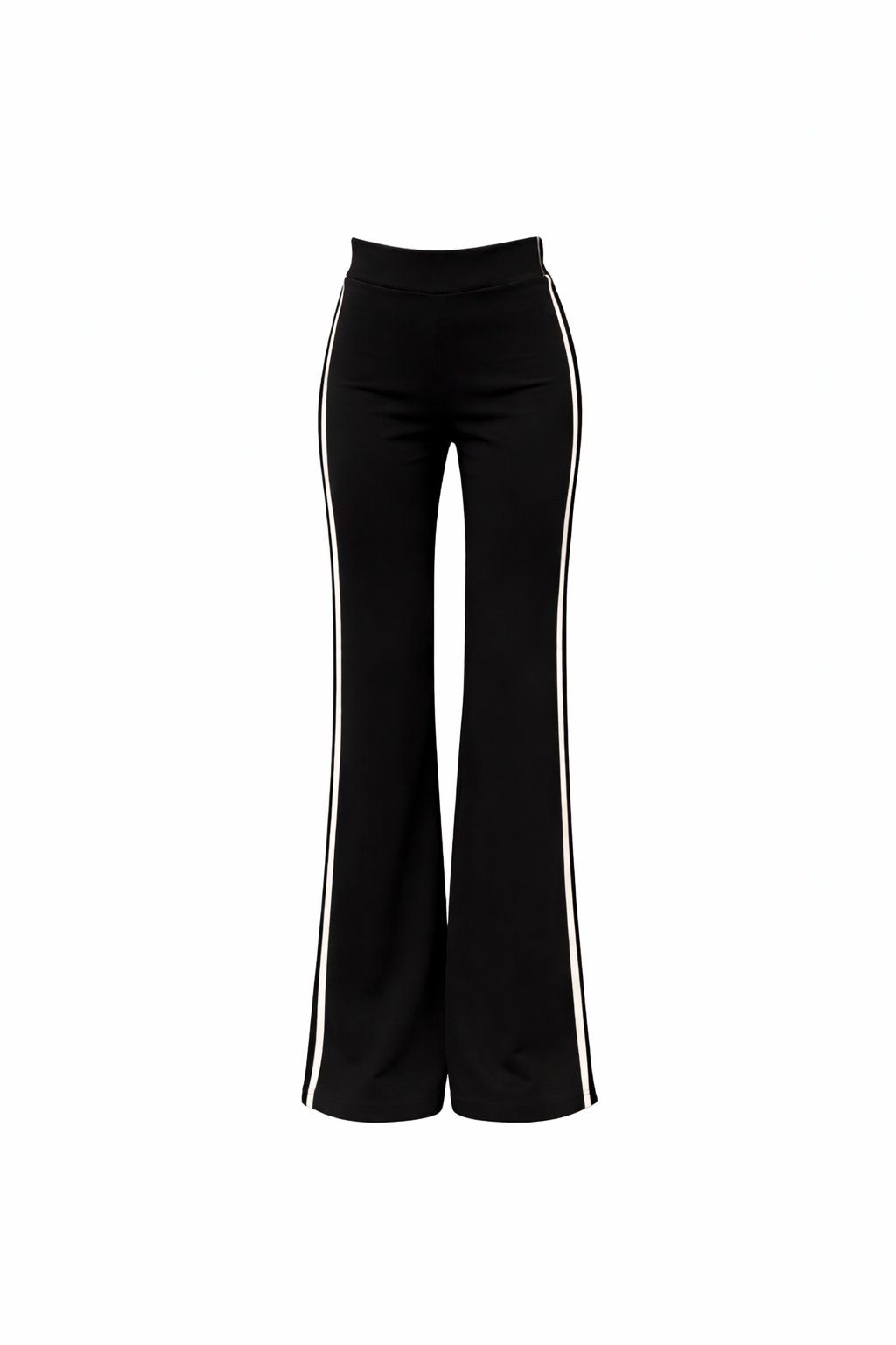 Line Yanı Çıma Siyah İspanyol Pantolon