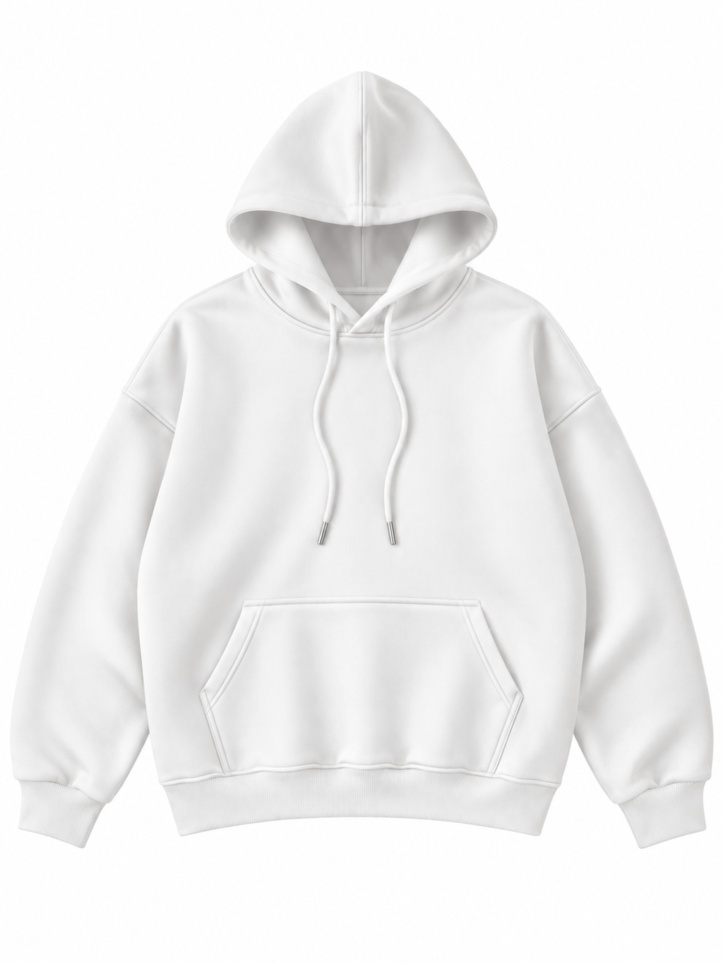 Taş Baskı Angel Wings Beyaz Sweatshirt