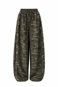 Kamuflaj Desen Oversize Pantolon