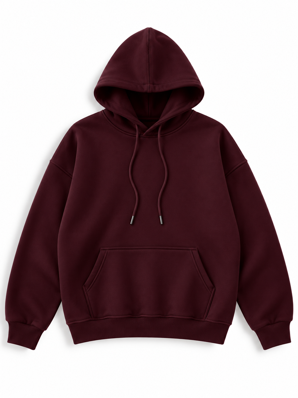 Taş Baskı Angel Wings Bordo Sweatshirt