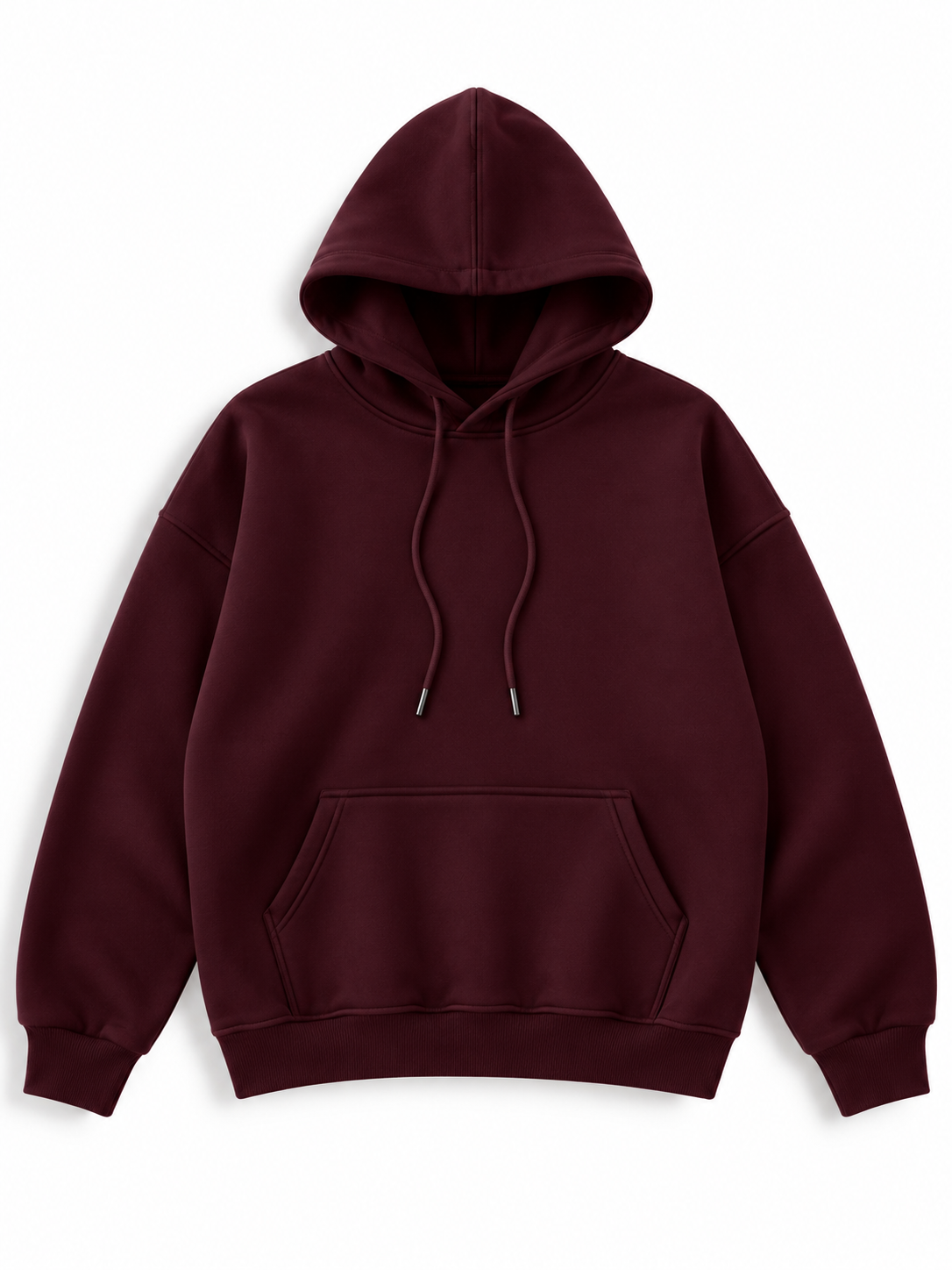 Taş Baskı Angel Wings Bordo Sweatshirt