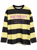Viral New York City Baskılı Bluz