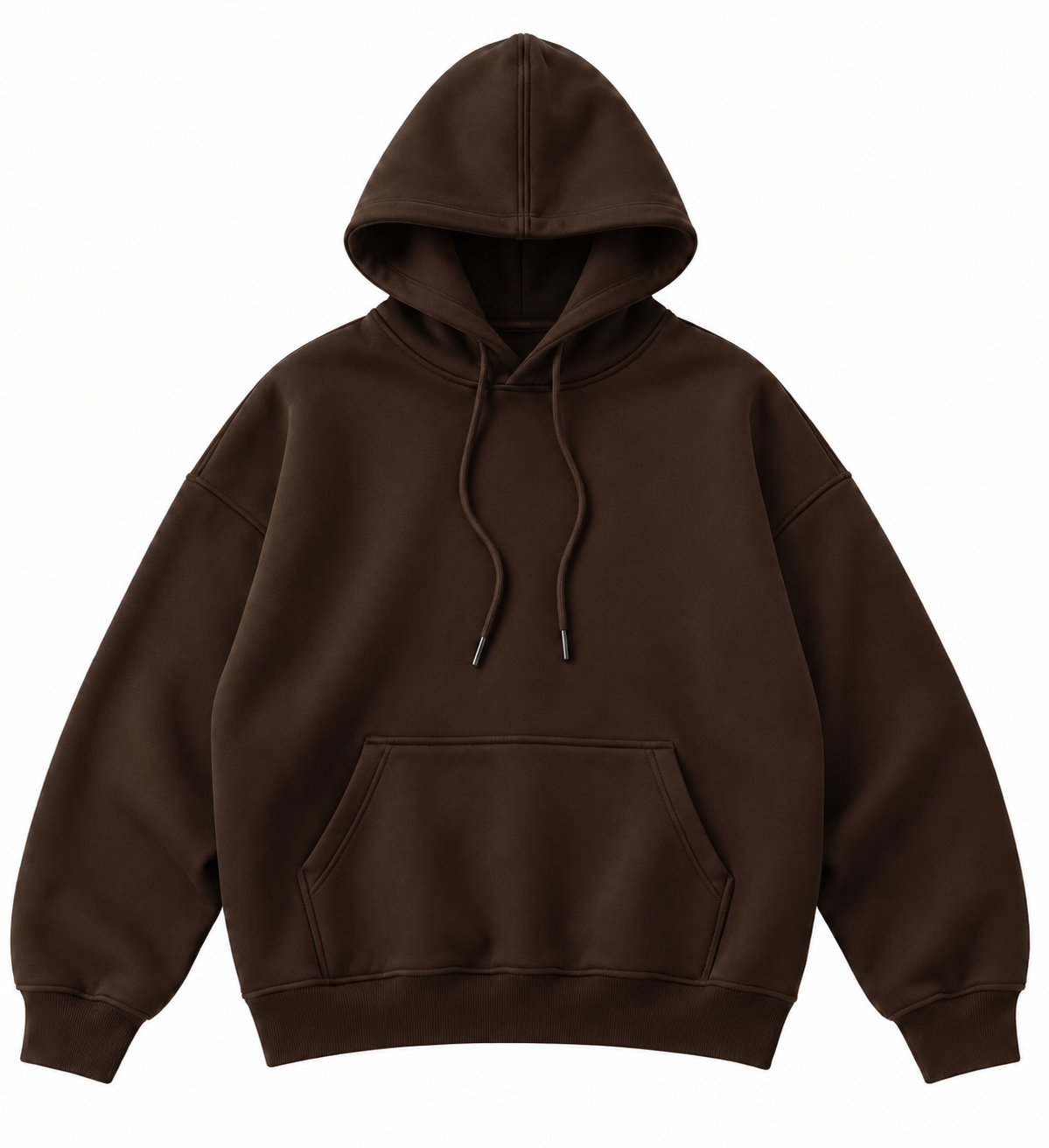 Taş Baskı Angel Wings Kahverengi Sweatshirt