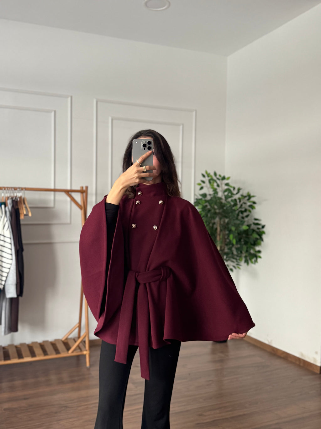 Nore Kaşe Bordo Premium Panço