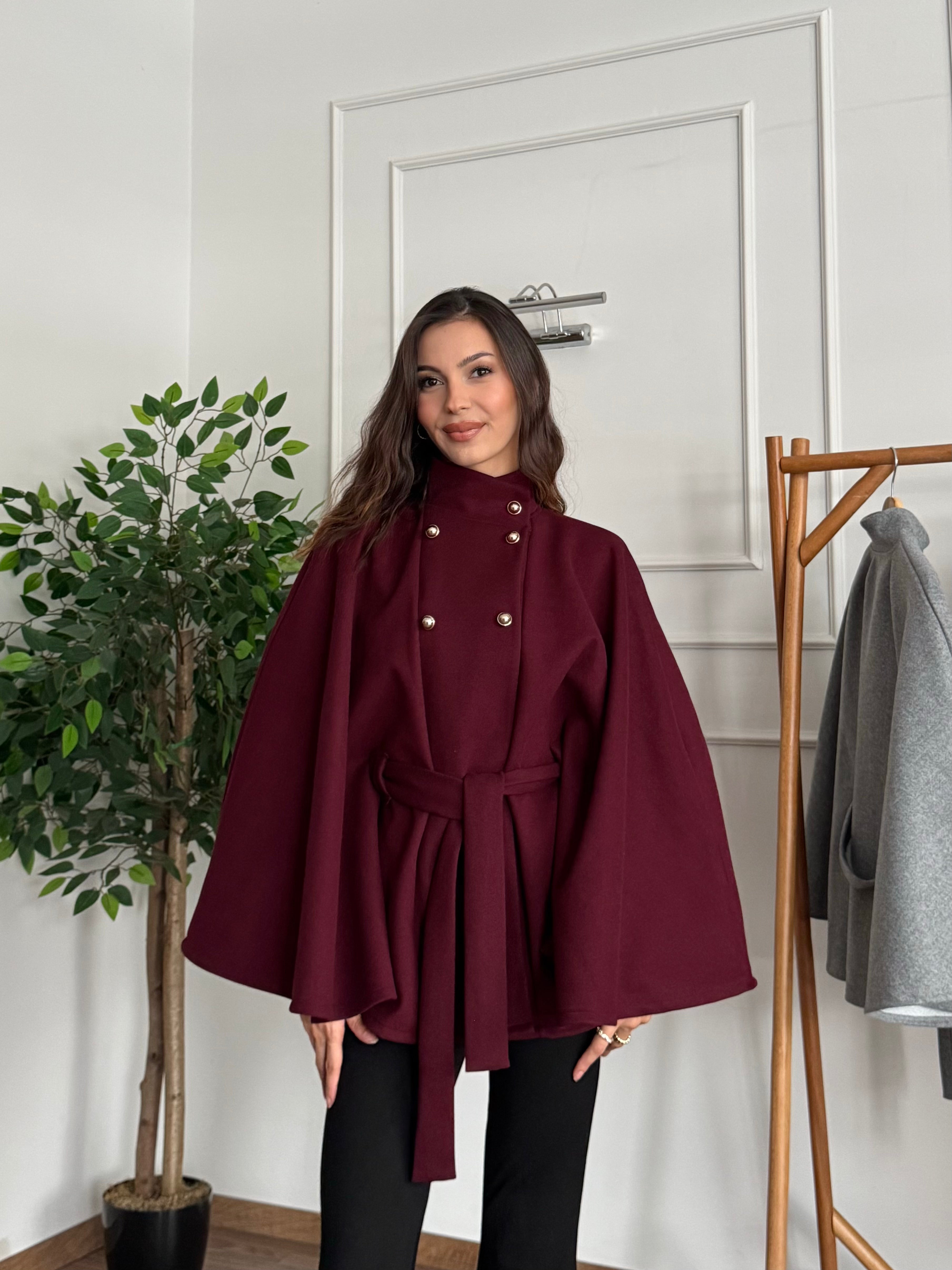 Nore Kaşe Bordo Premium Panço