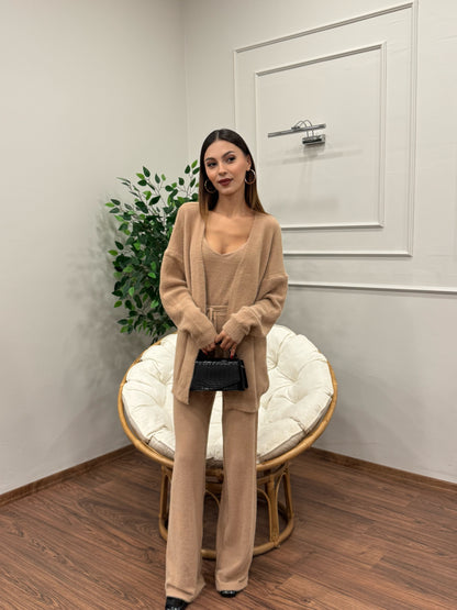 Moon 3lü Bej Takım