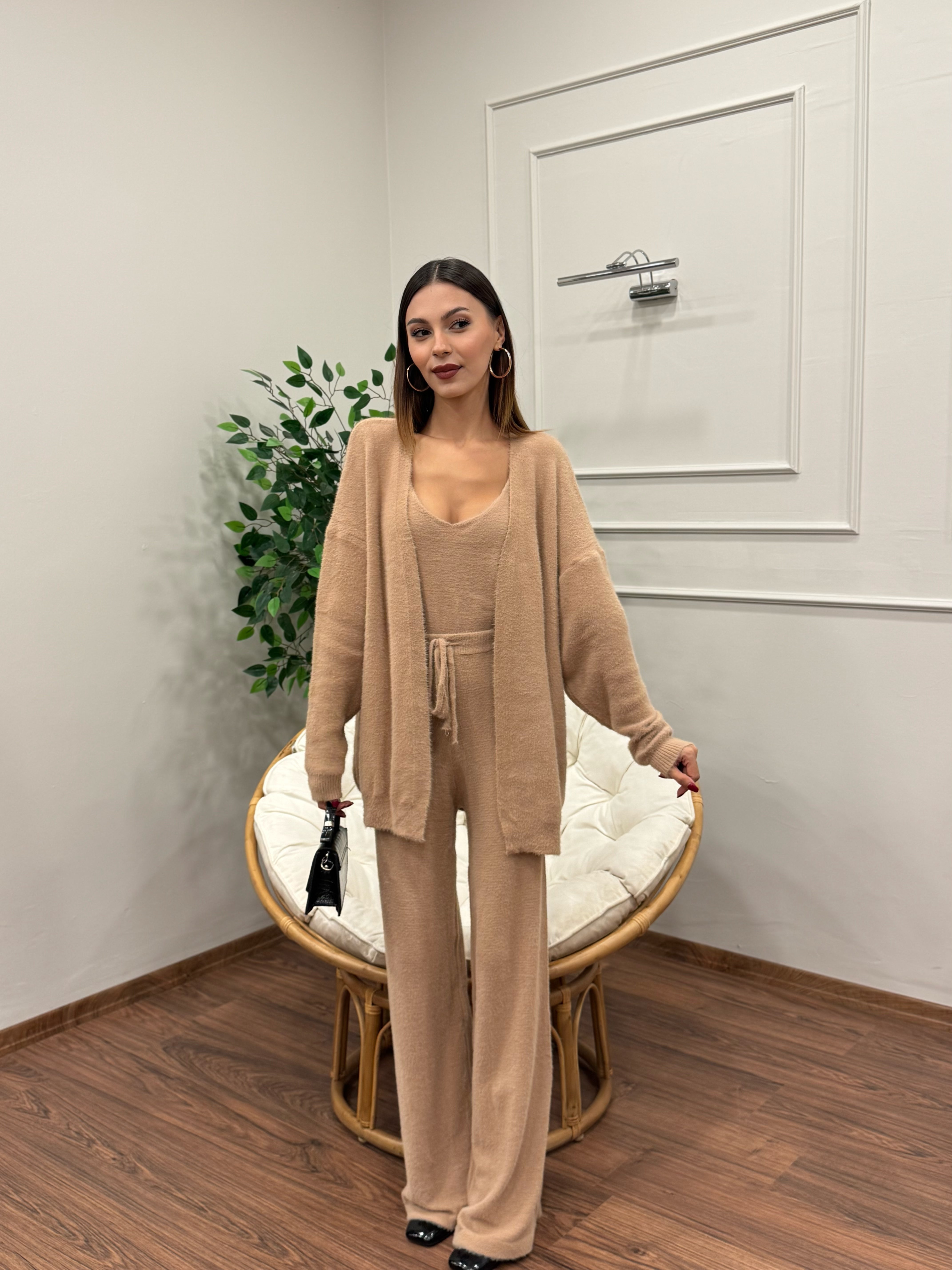 Moon 3lü Bej Takım