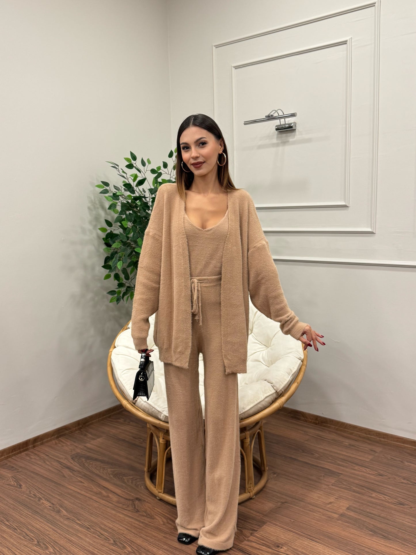 Moon 3lü Bej Takım