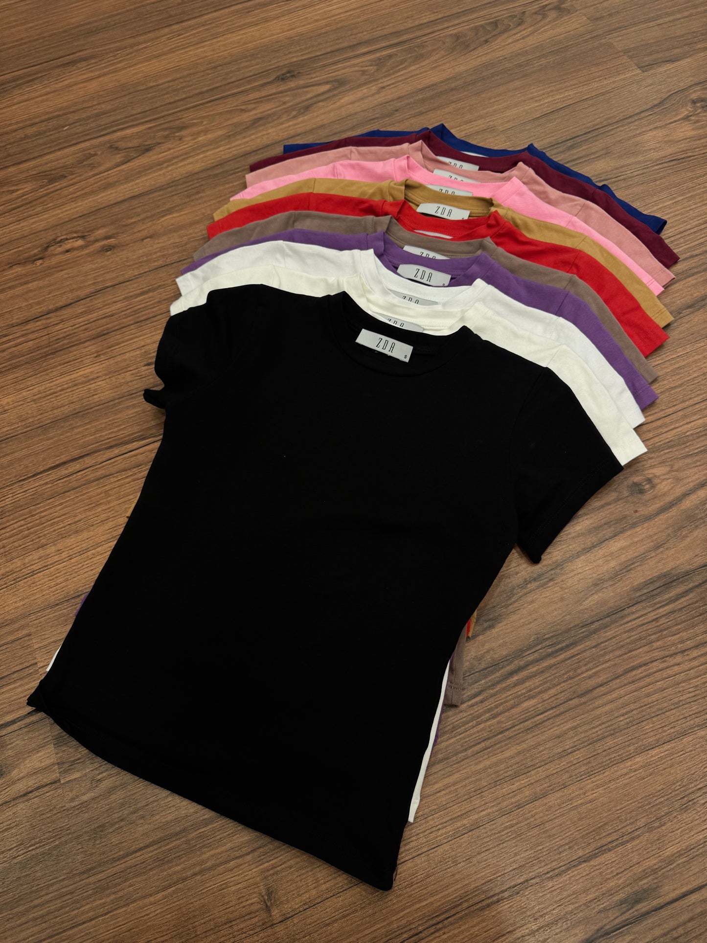 ZDA Basic Siyah Bluz