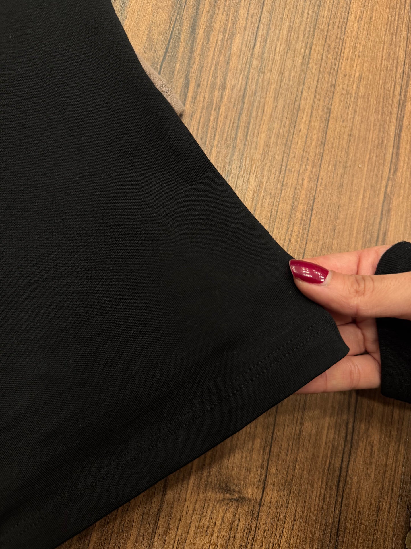 ZDA Basic Siyah Bluz