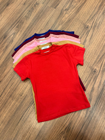 ZDA Basic Kırmızı Bluz