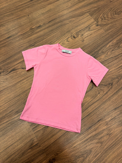 ZDA Basic Pembe Bluz