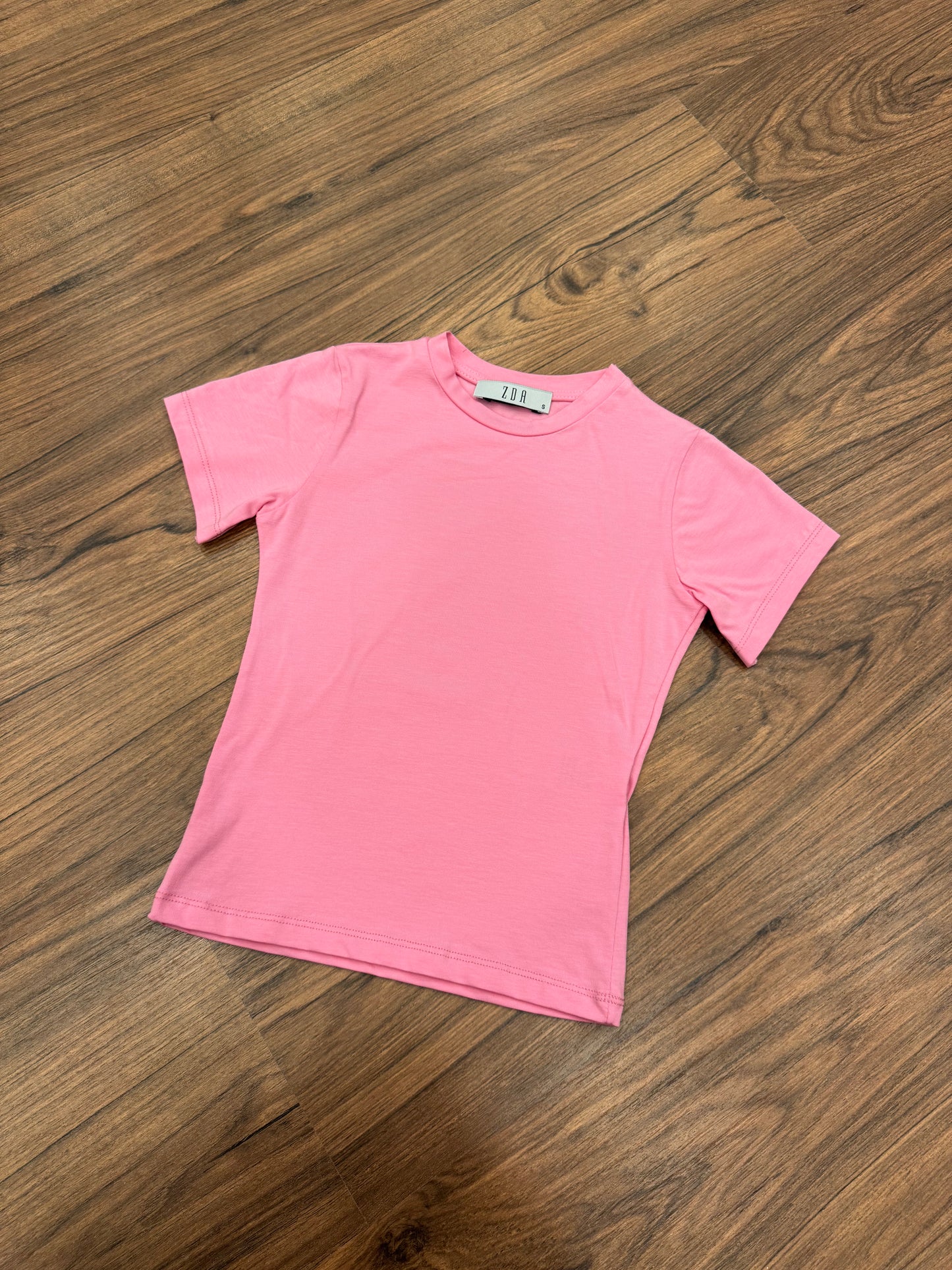 ZDA Basic Pembe Bluz