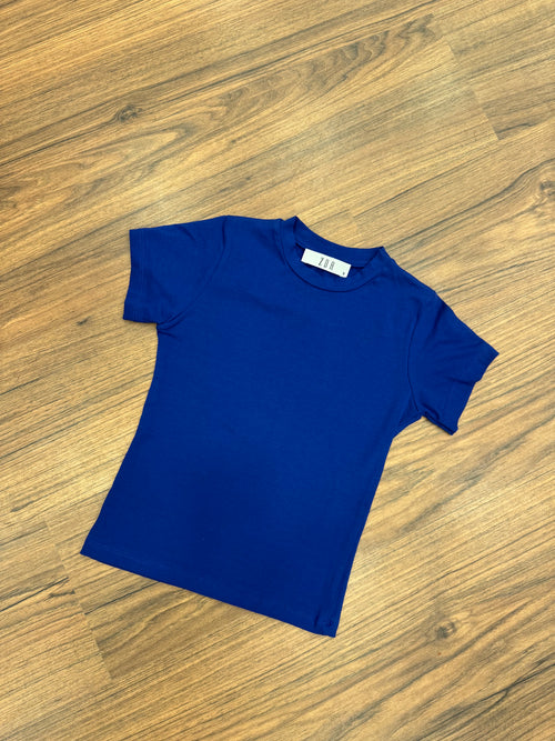 ZDA Basic Lacivert Bluz