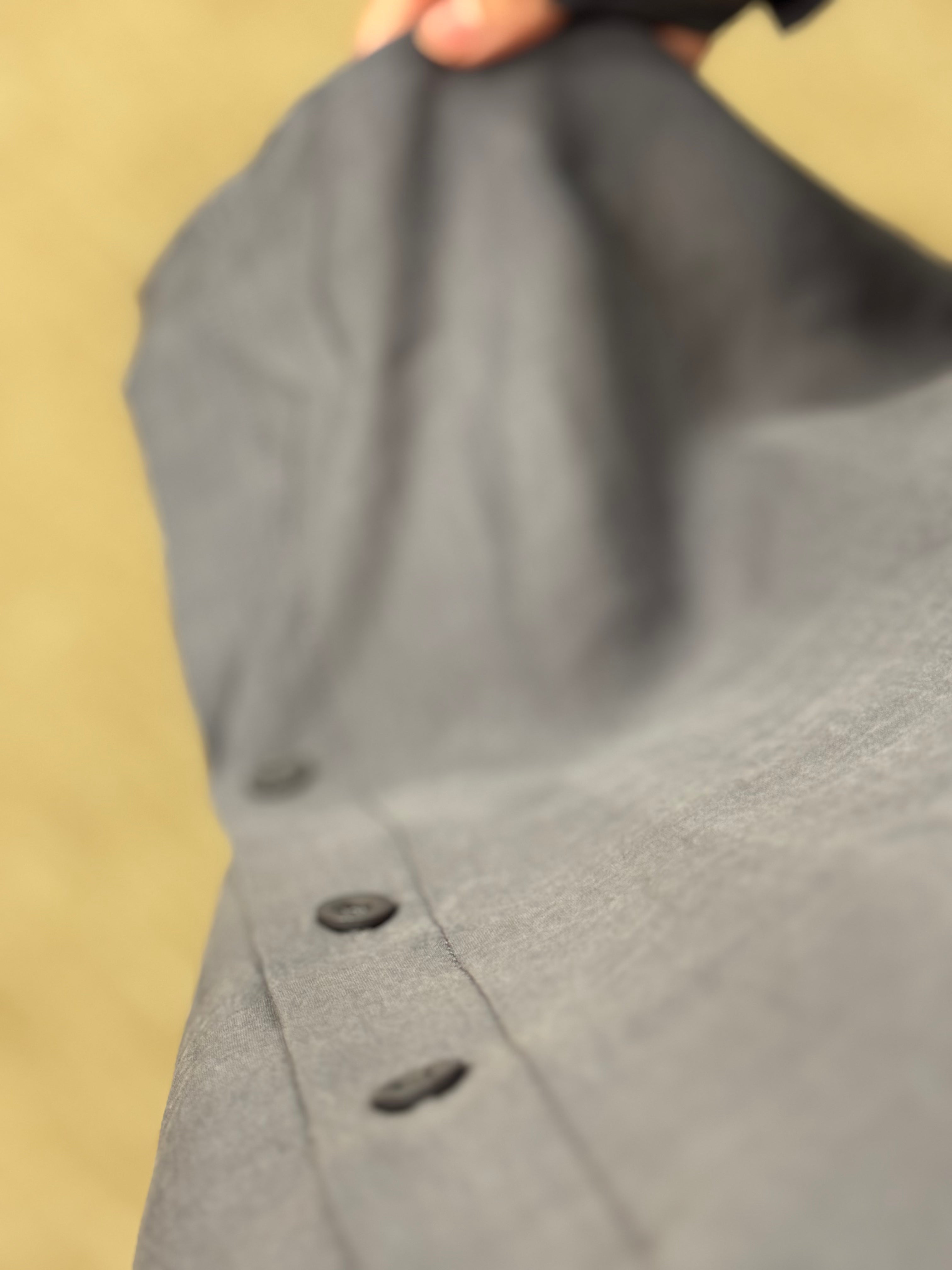 Gri Premium Tensel Kumaş Takım