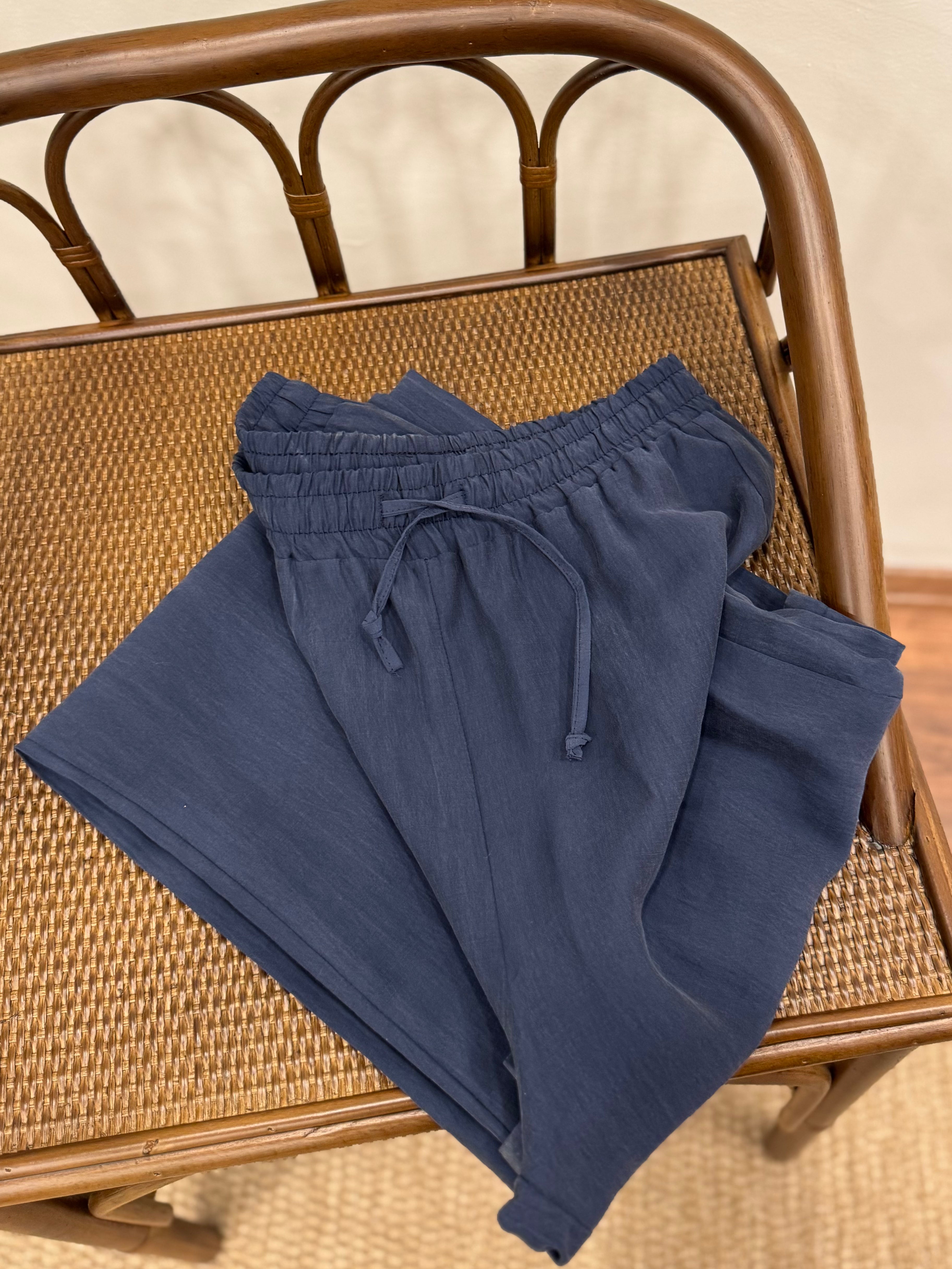 Lacivert Premium Tensel Kumaş Takım