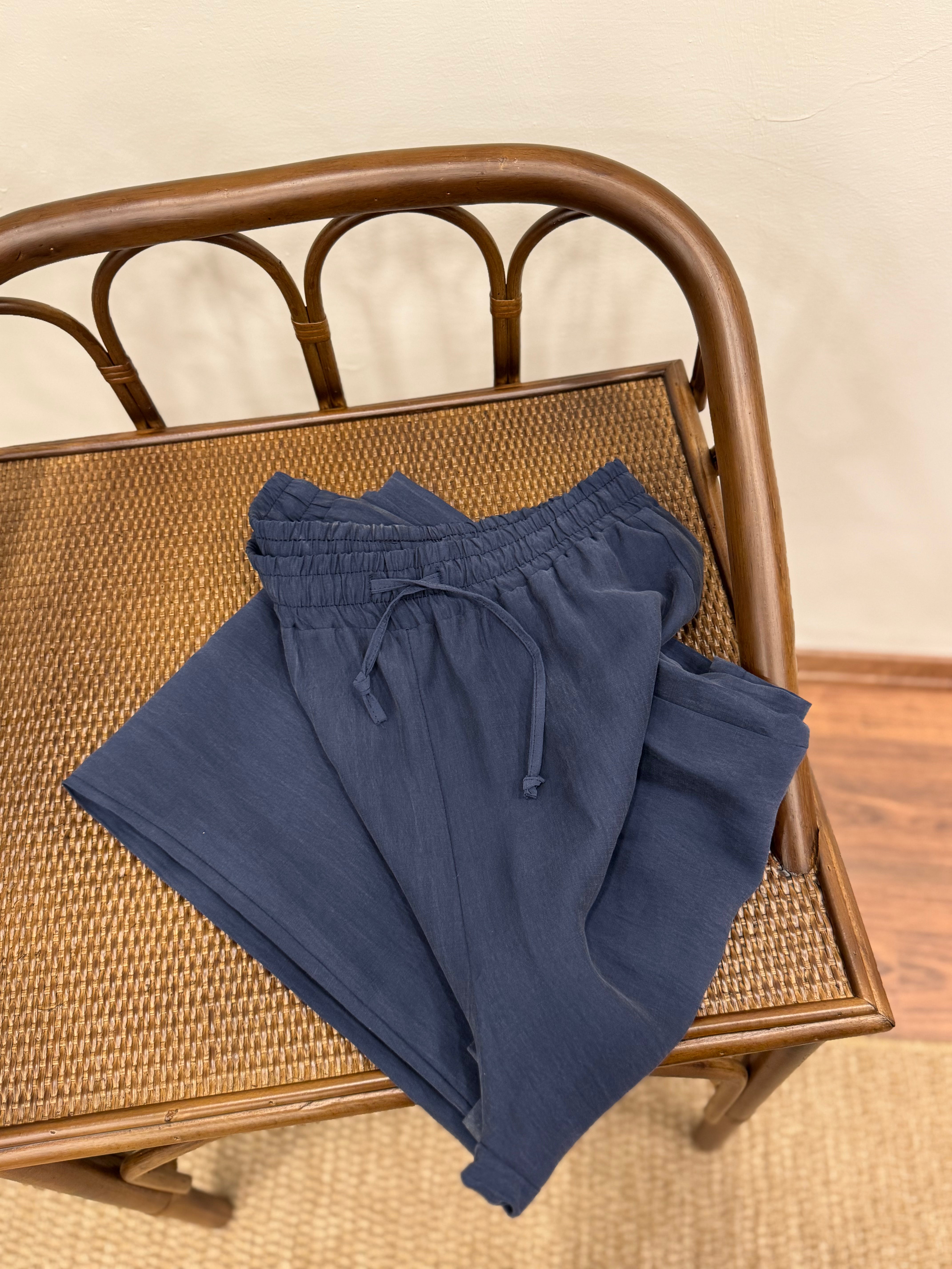 Lacivert Premium Tensel Kumaş Takım