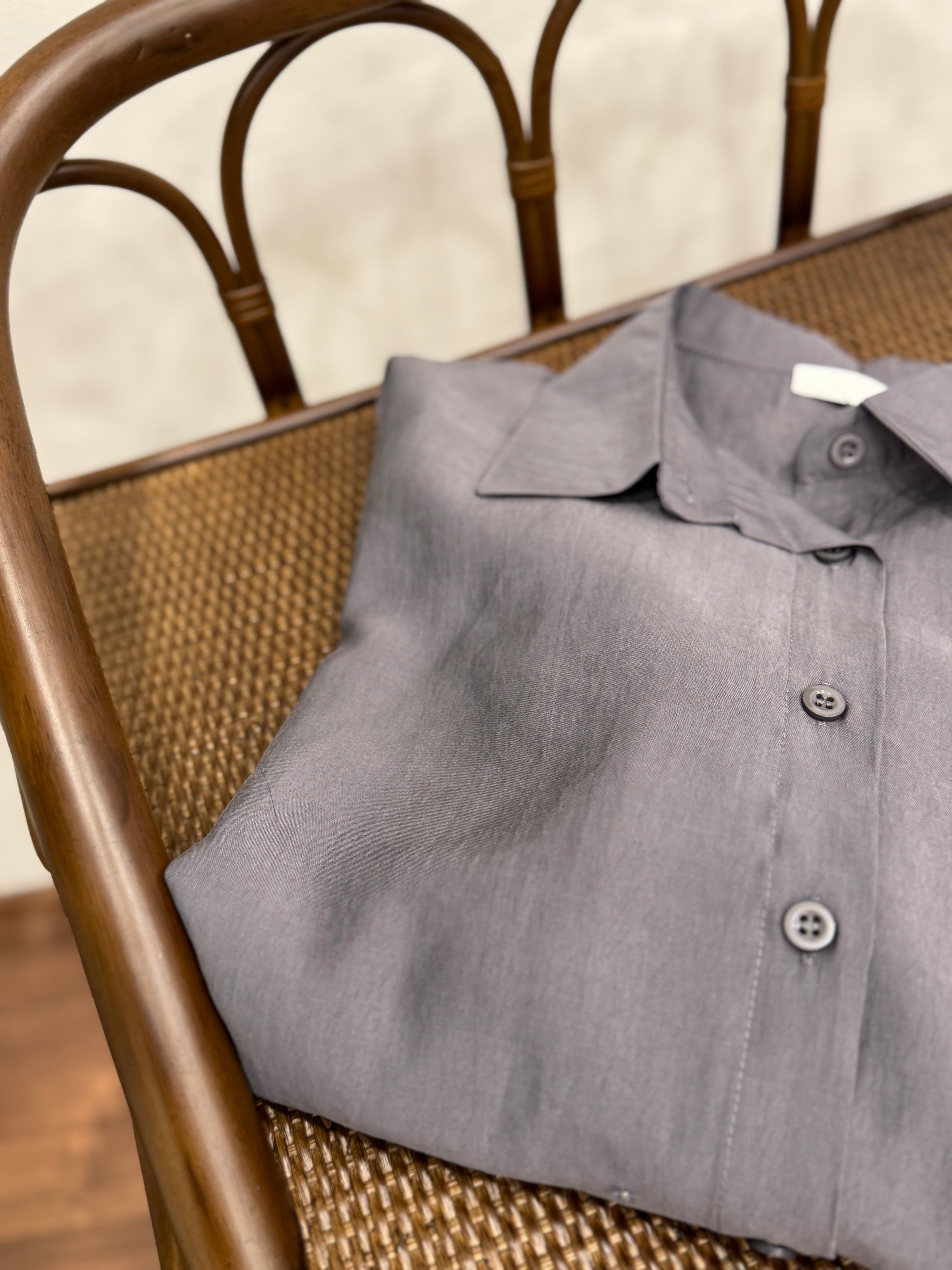 Gri Premium Tensel Kumaş Takım