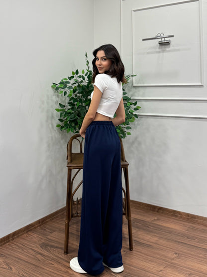 Mery Modal Kumaş Lacivert Pantolon
