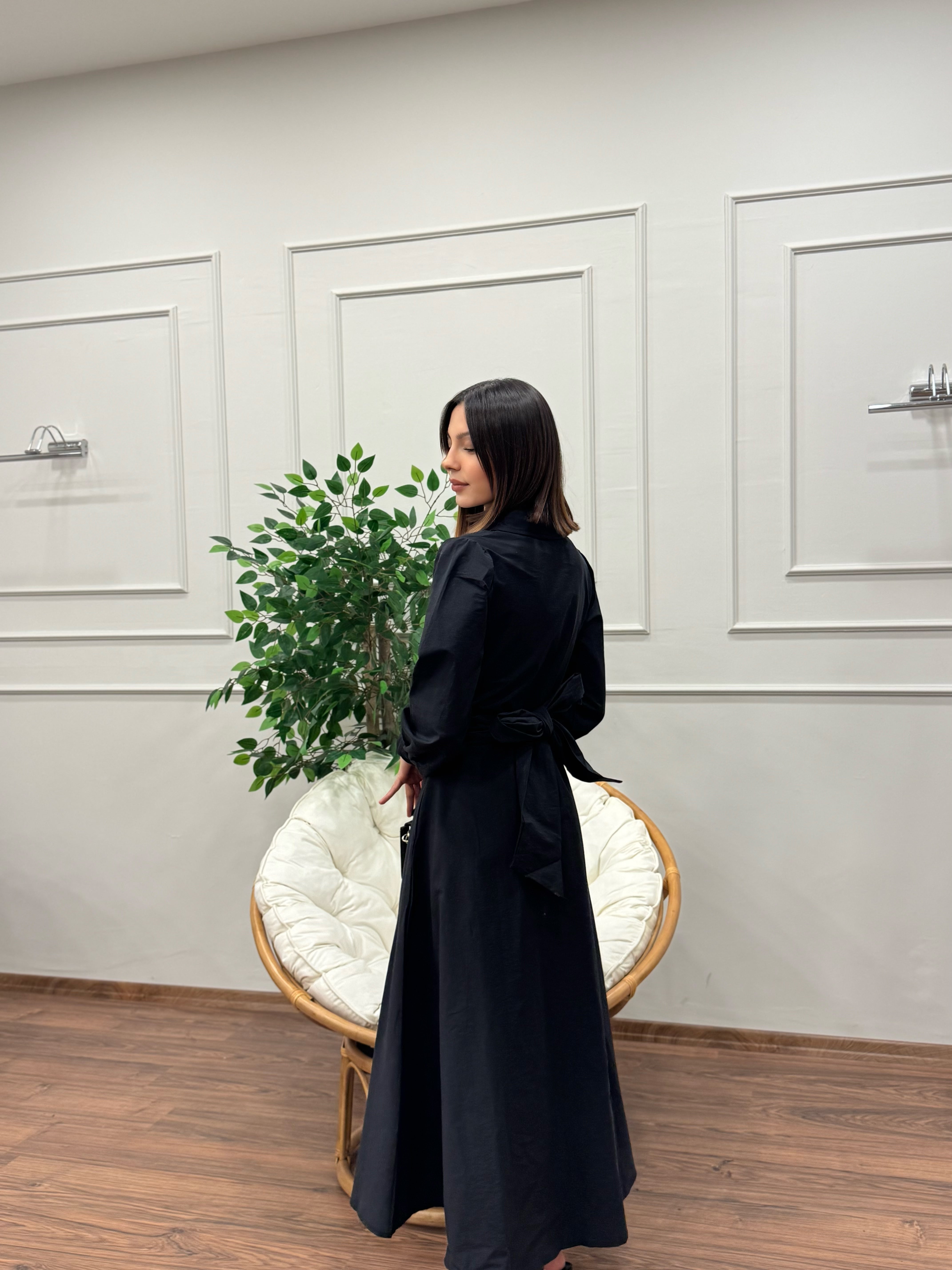 Davina Belden Bağlama Detay Elbise