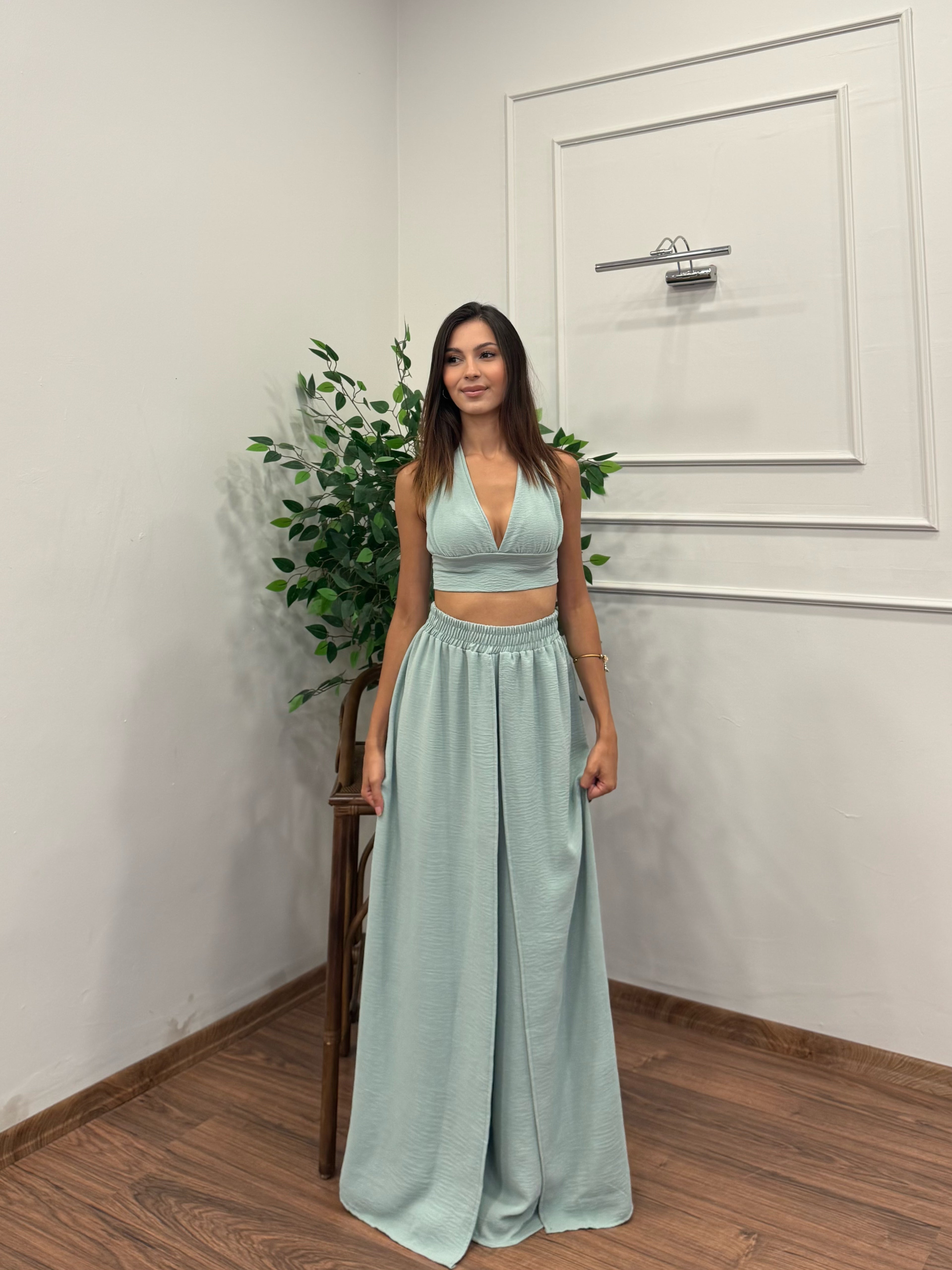 Solea Aerobin Palazzo Mint Yeşili Takım