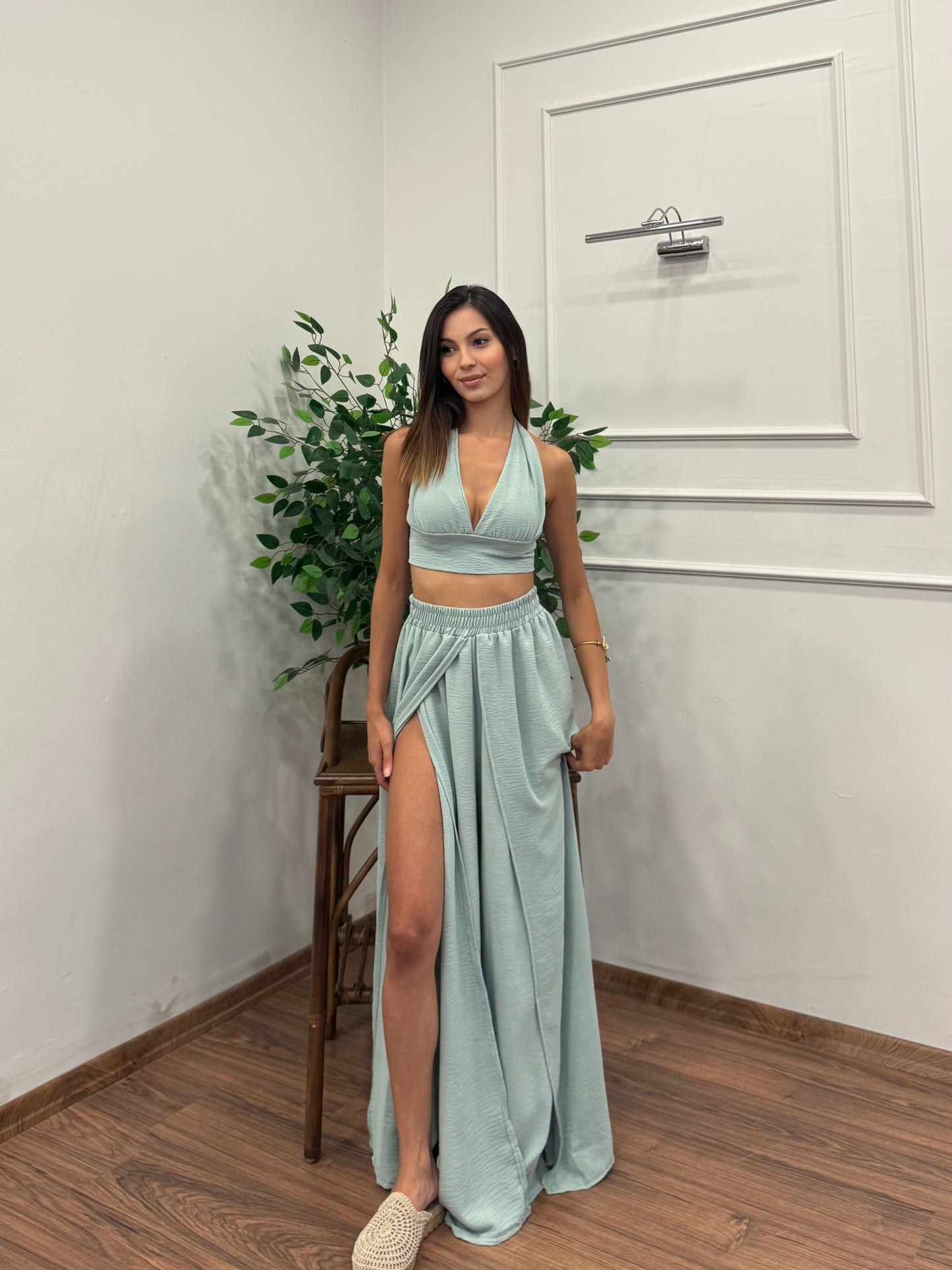 Solea Aerobin Palazzo Mint Yeşili Takım