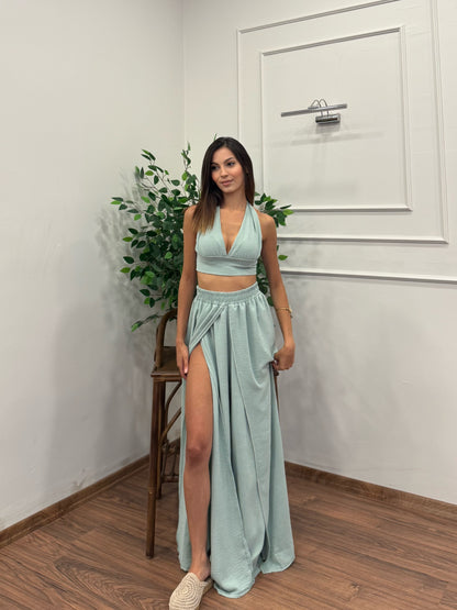 Solea Aerobin Palazzo Mint Yeşili Takım
