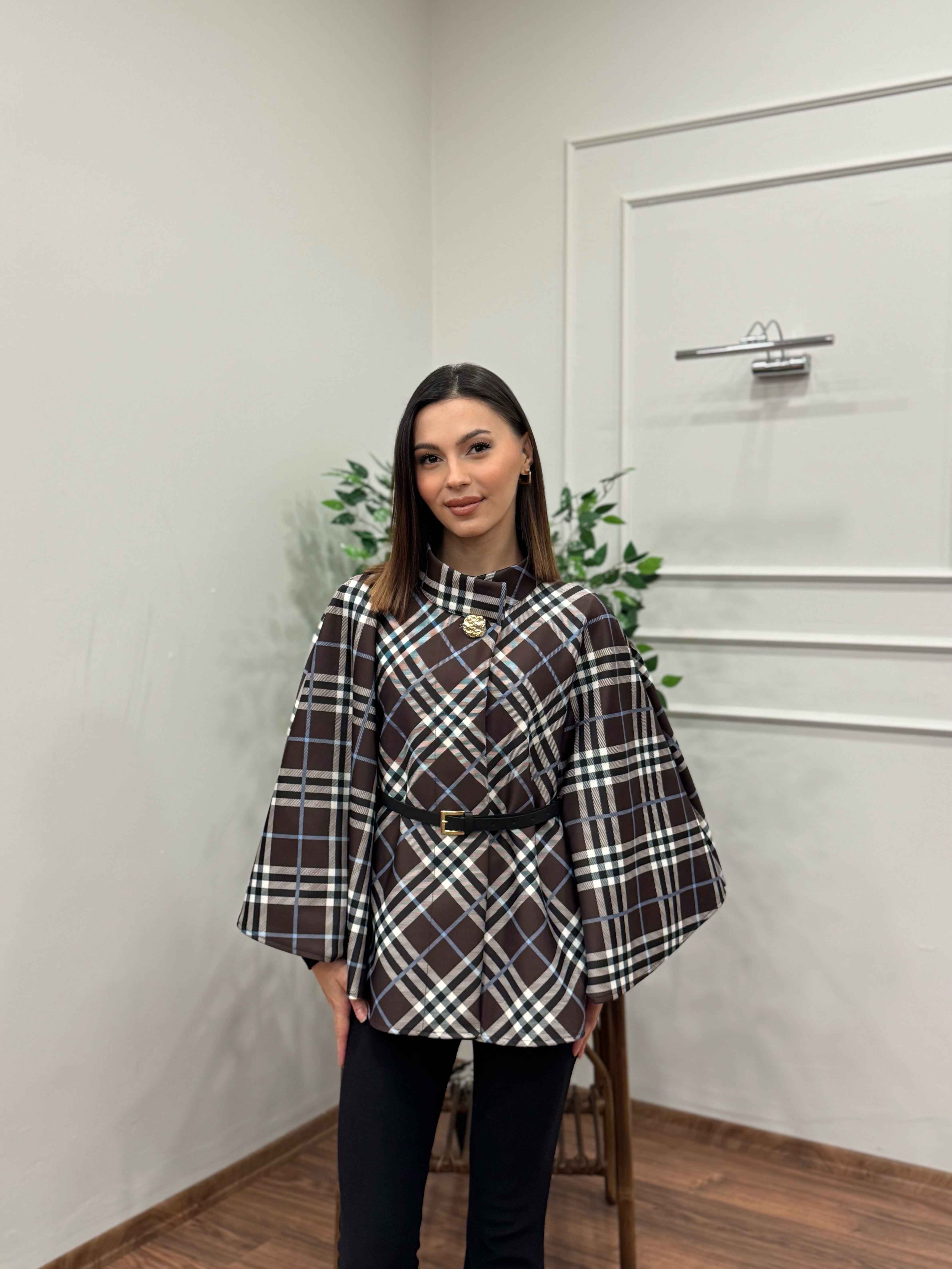 Holly Ekose Desen Scuba Kahverengi Panço