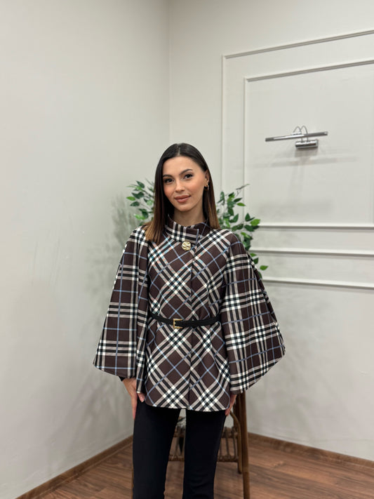 Holly Ekose Desen Scuba Kahverengi Panço