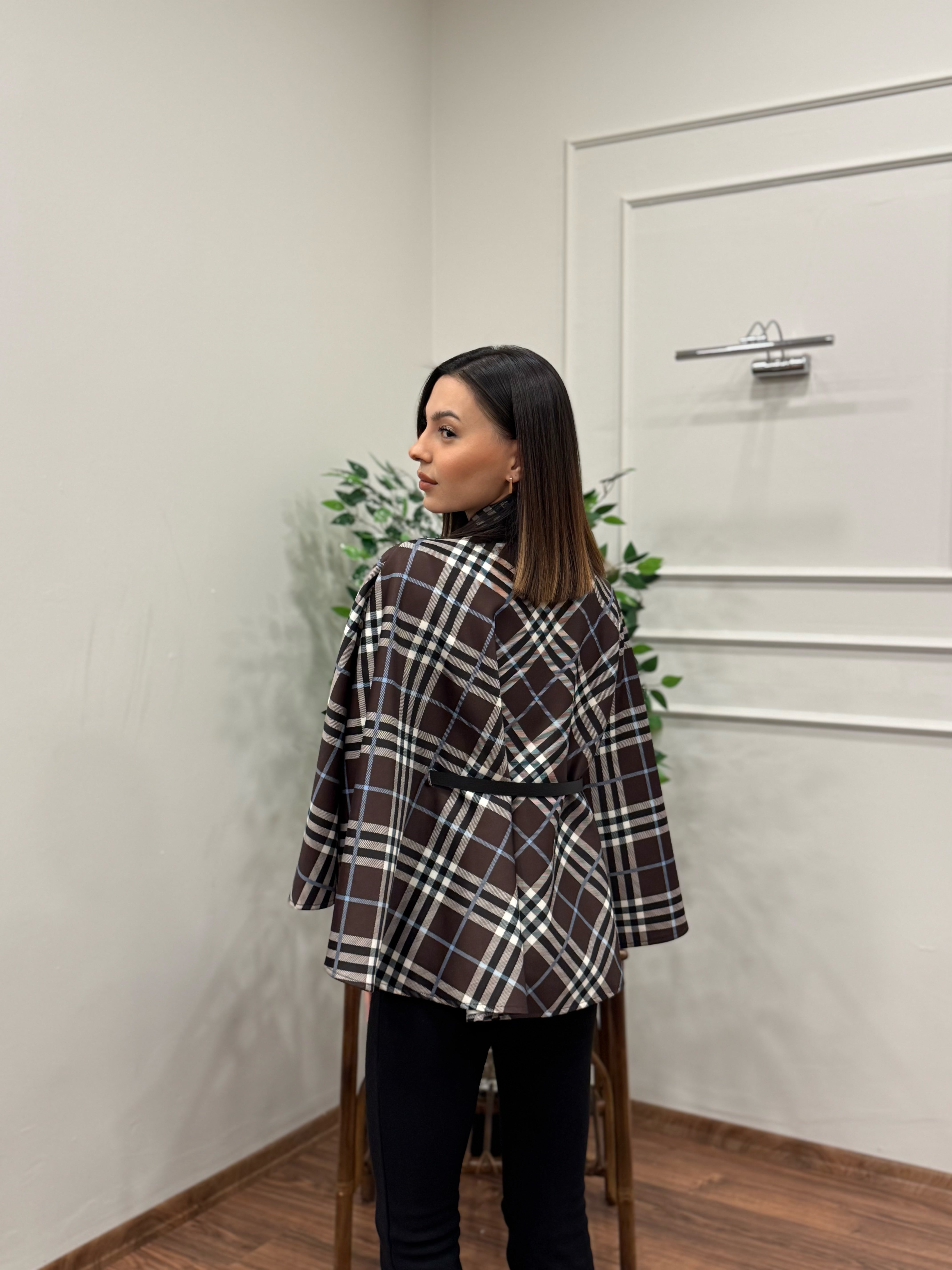 Holly Ekose Desen Scuba Kahverengi Panço