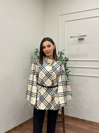 Holly Ekose Desen Scuba Ekru Panço