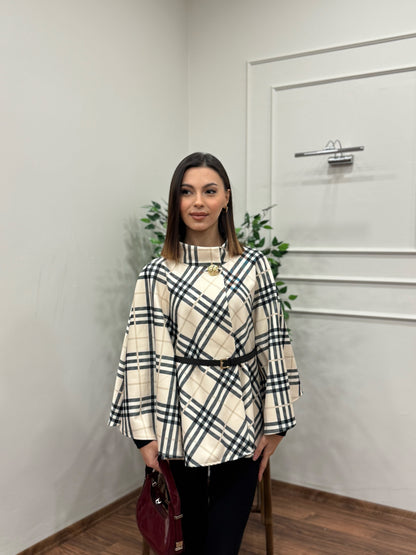 Holly Ekose Desen Scuba Ekru Panço