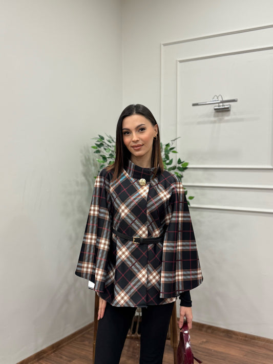 Holly Ekose Desen Scuba Siyah Panço