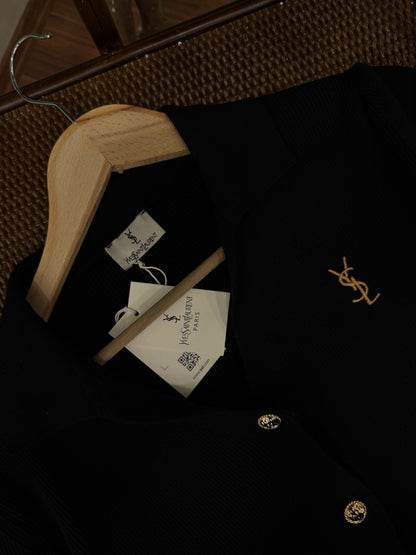Ysl Triko Siyah Hırka