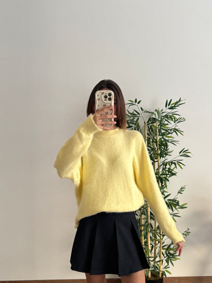 Sakallı Yarasa Kol Sarı Kazak