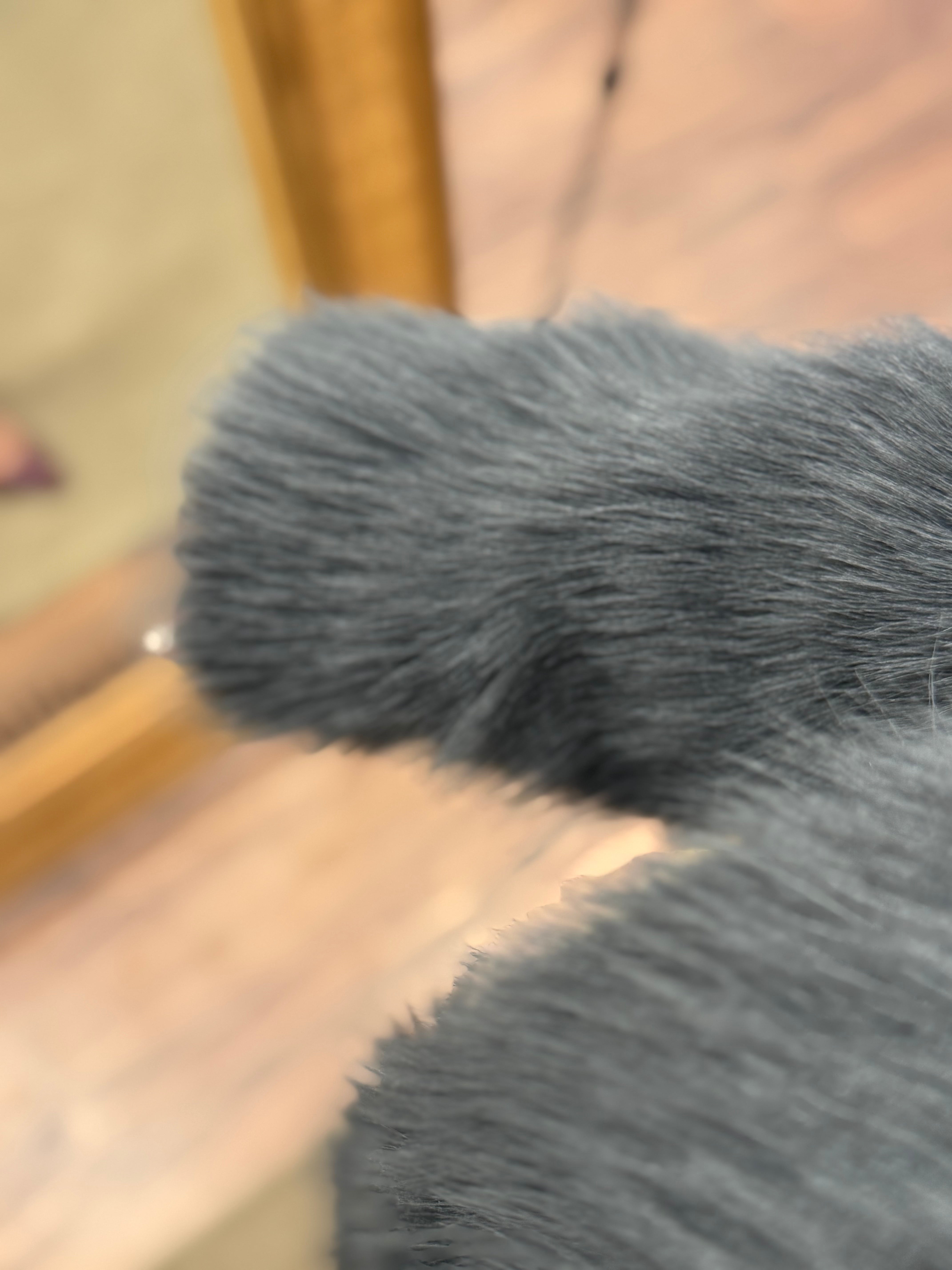 Antrasit Astarlı Cepli Premium Kürk