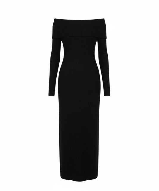 Siyah Madonna Elbise